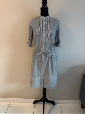 Gap button front shirt dress